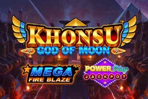 Playtech : Mega Fire Blaze: Khonsu God of Moon PowerPlay Jackpot - JPMAXWIN188